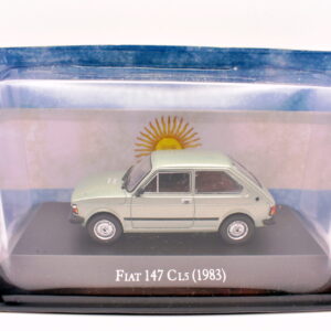 Modellino auto scala 1:43 FIAT 147 Cl5 diecast collezione da edicola ixo