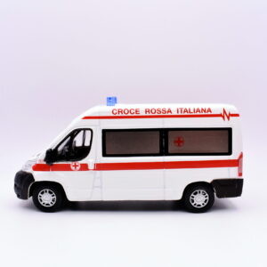 Modellino auto scala 1:43 ambulanza fiat iveco burago modellismo statico