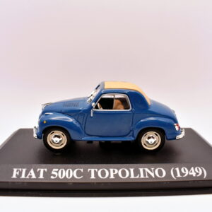 Modellino auto scala 1:43 FIAT 500 C topolino diecast collezione da edicola ixo