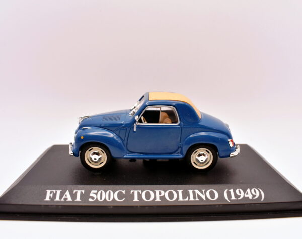 Modellino auto scala 1:43 FIAT 500 C topolino diecast collezione da edicola ixo