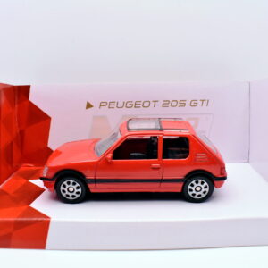 Modellino auto scala 1:43 peugeot 205 gti diecast modellismo da collezione