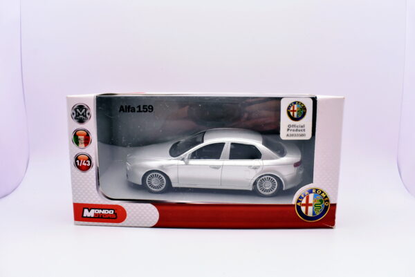 Modellino auto scala 1:43 Alfa romeo alfa 159 diecast modellismo da collezione - immagine 2