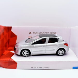 Modellino auto scala 1:43 peugeot 308 diecast modellismo da collezione