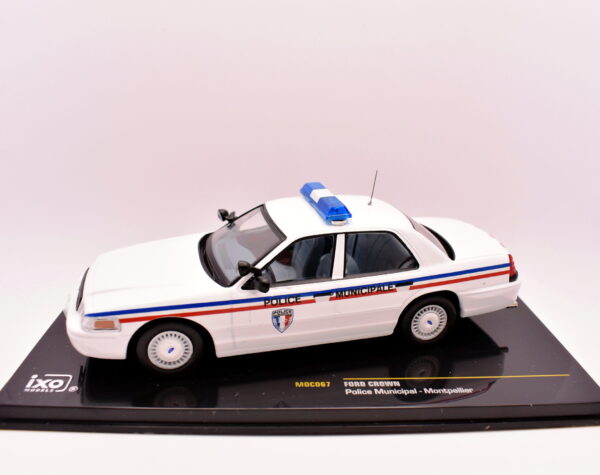 Modellino auto polizia scala 1:43 Ford crown police diecast modellismo da collezione
