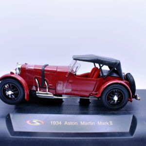 Modellino auto Aston martin mark II scala 1:32 diecast modellismo collezione epoca solido