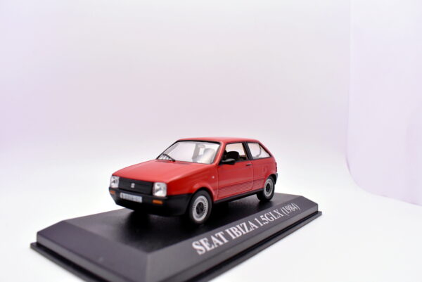 Modellino auto SEAT IBIZA 1.5 GLX scala 1:43 diecast modellismo da collezione - immagine 2