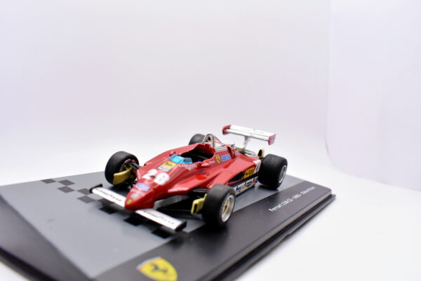 Modellini auto FORMULA 1 scala 1:43 FERRARI 126 C2 pironi collezione ixo - immagine 3