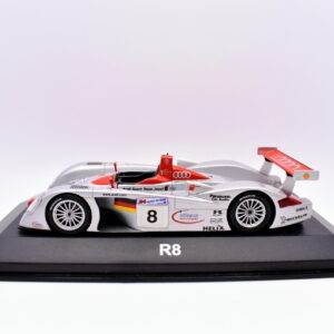 Modellino auto Audi R8 Minichamps racing scala 1:43 diecast modellismo