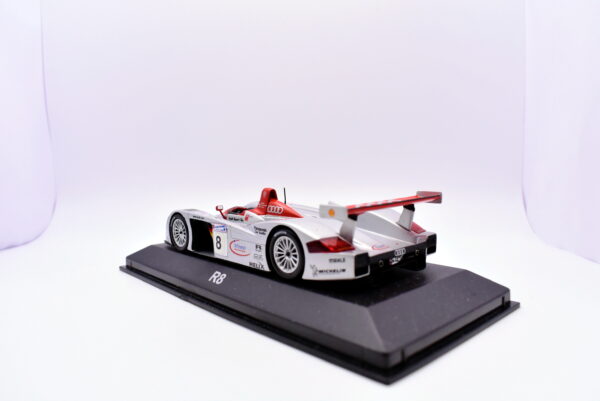 Modellino auto Audi R8 Minichamps racing scala 1:43 diecast modellismo - immagine 3