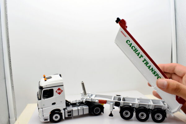 Modellino camion scala 1:43 mercedes actros 2 eligor diecast modellismo statico - immagine 4