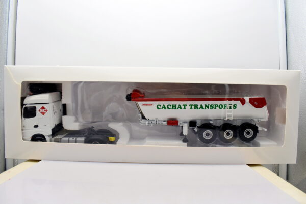 Modellino camion scala 1:43 mercedes actros 2 eligor diecast modellismo statico - immagine 5