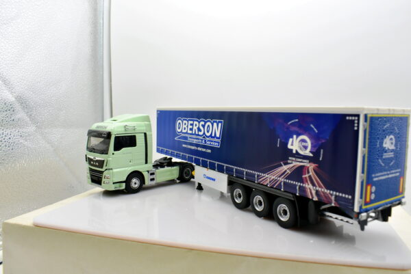 Modellino camion scala 1:43 Man tgx euro 6 c remorque eligor modellismo statico - immagine 5