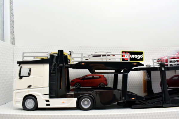 Modellino camion scala 1:43 Mercedes benz actros multicar carrier Burago modellismo statico - immagine 3