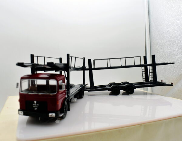 Modellino camion scala 1:43 Man TTRX007 trailer modellismo statico collezione