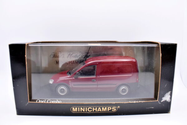 Modellino auto scala 1:43 opel combo minichamps diecast modellismo da collezione - immagine 2