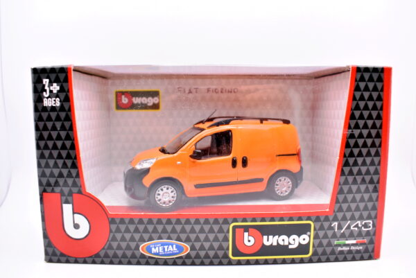 Modellino auto scala 1:43 Fiat fiorino Burago diecast modellismo statico - immagine 2