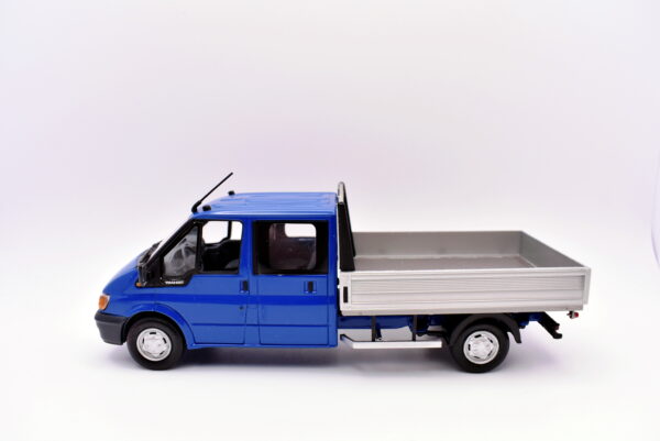 Modellino auto scala 1:43 Ford transit rimorchio minichamps diecast modellismo da collezione