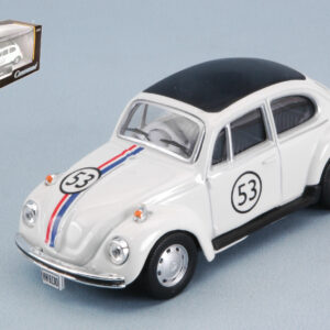 Modellino auto dei film scala 1:43 VW BEETLE HERBIE Maggiolino modellismo