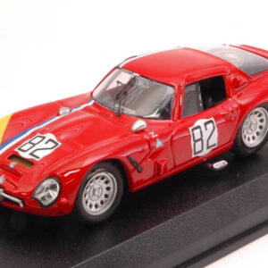 Modellino auto scala 1:43 Best Model  ALFA ROMEO TZ2 N.82 15th 1000 KM NURBURGRING 1967 TROSCH-PILETTE racing modellismo
