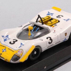 Modellino auto scala 1:43 Best Model  PORSCHE 9082 N.3 2nd 6 H JARAMA 1970 WISELL-DE BAGRATION racing modellismo