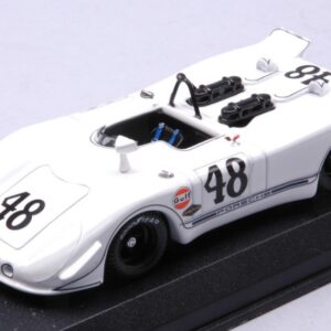 Modellino auto scala 1:43 Best Model PORSCHE 90802 FLUNDER N.48 2nd 12 H SEBRING 1970 MC QUEEN-REVSON racing modellismo