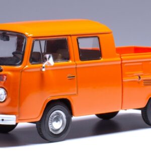 Modellino auto scala 1:43 Ixo VW T2 DOKA 1972 ORANGE modellismo statico