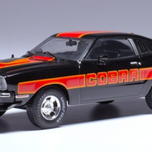 Modellino auto scala 1:43 Ixo FORD MUSTANG II COBRA 1977 BLACK modellismo statico
