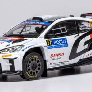 Modellino auto scala 1:43 TOYOTA GR YARIS RALLY FINLAND 2024 YAMAMOTO-SALMINEN modellismo statico