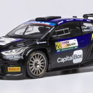 Modellino auto scala 1:43 Ixo TOYOTA GR YARIS RALLY JAPAN 2024 modellismo statico
