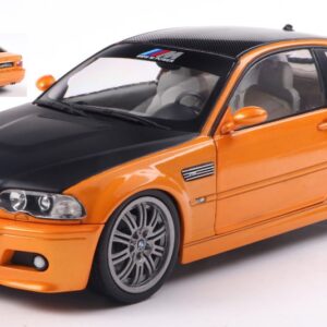 Modellino auto scala 1:18 Solido BMW E46 M3 COUPE 2000 modellismo statico