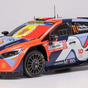 Modellino auto scala 1:18 Ixo HYUNDAI i20 N RALLY JAPAN 2024 modellismo statico