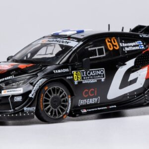 Modellino auto rally scala 1:43 Ixo Model TOYOTA GR YARIS N.69 RALLY1 MONTE CARLO 2025 ROVANPERA-HALLTUNEN modellismo