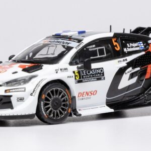 Modellino auto scala 1:43 Ixo TOYOTA GR YARIS RALLY MONTE CARLO 2025 PAJARI-SALMINEN modellismo