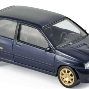 Modellino auto scala 1:43 Norev RENAULT CLIO WILLIAMS blu diecast modellismo statico