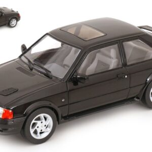 Modellino auto scala 1:18 FORD ESCORT MK IV RS TURBO S2 BLACK diecast modellismo statico