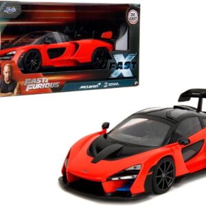 Modellino auto dei film scala 1:24 MC LAREN SENNA FAST & FURIOUS modellismo