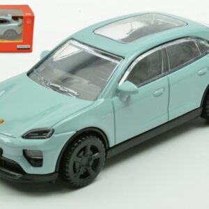 Modellino auto scala 1:43 PORSCHE MACAN  BLUE diecast modellismo statico