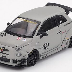 Modellino auto scala 1:64 Mini GT  FIAT ABARTH 595 LB-WORKS XABAS WORKS FIGHTERS 2024 1:64 modellismo statico