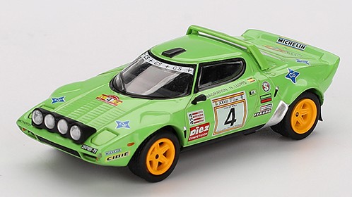 Modellino auto scala 1:64 LANCIA STRATOS HF SPANISH RALLY 1:64 modellismo statico