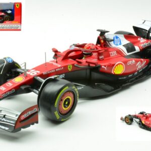 Modellino auto formula 1 F1 scala 1:18 Burago FERRARI F1 N.16 CHARLES LECLERC 2025 diecast modellismo statico
