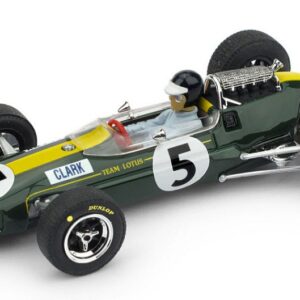 Modellino auto formula 1 F1 scala 1:43 Brumm LOTUS 33 CLARK 1965 INGHILTERRA GP + PILOTA WORLD CHAMP. diecast modellismo statico