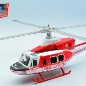 Modellino ELICOTTERO BELL 412 VIGILI DEL FUOCO 1:48 modellismo statico collezione