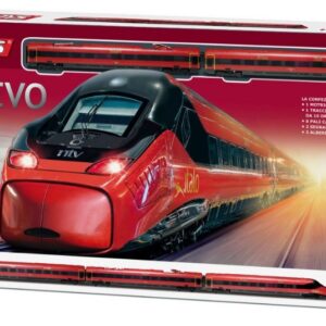 Modellino treno modellismo ferroviario TRENO ITALO EVO a BATTERIA scala 1:87