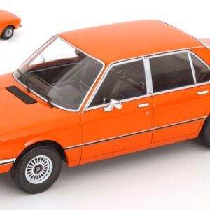 Modellino auto scala 1:18 BMW 5er E12 ORANGE diecast modellismo statico