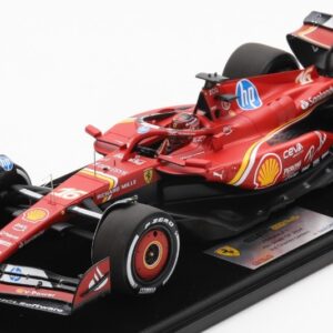 Modellino auto formula 1 F1 scala 1:18 Looksmart  FERRARI SF-24 N.16 3rd ABU DHABI GP 2024 C.LECLERC modellismo