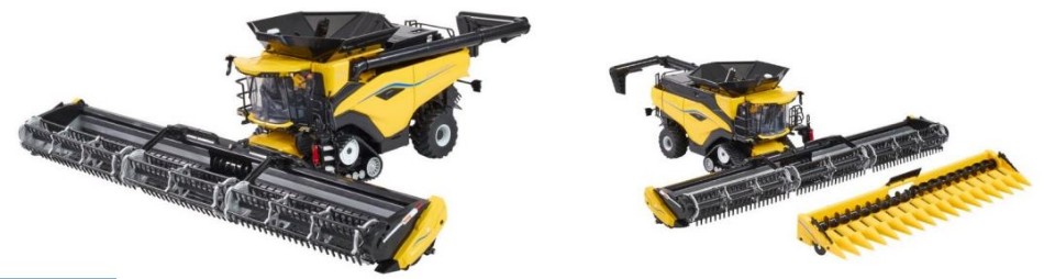 Modellino trattore Britains MIETITREBBIA NEW HOLLAND CR11 scala 1:32 modellismo