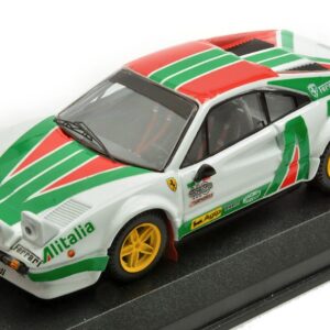 Modellino auto scala 1:43 Best FERRARI 308 GTB TUNING MAKELA ALITALIA 1980 racing modellismo