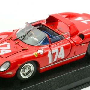 Modellino auto scala 1:43 Art Model  FERRARI 250 P N.174 TARGA FLORIO 1963 SURTEES-PARKES racing modellismo