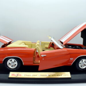 Modellino auto scala 1:18 Chevrolet chevelle SS454 diecast modellismo statico