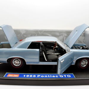 Modellino auto americane scala 1:18 pontiac GTO 1965 sun star diecast modellismo da collezione